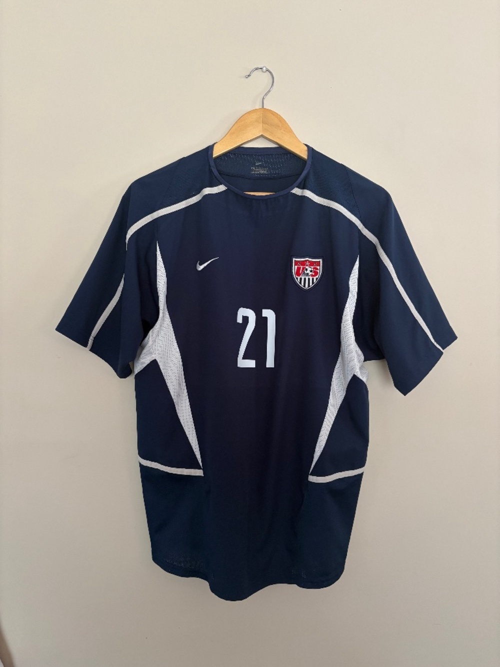 USA National Team Soccer Jersey By Nike 01/02 World Cup *Donovan*